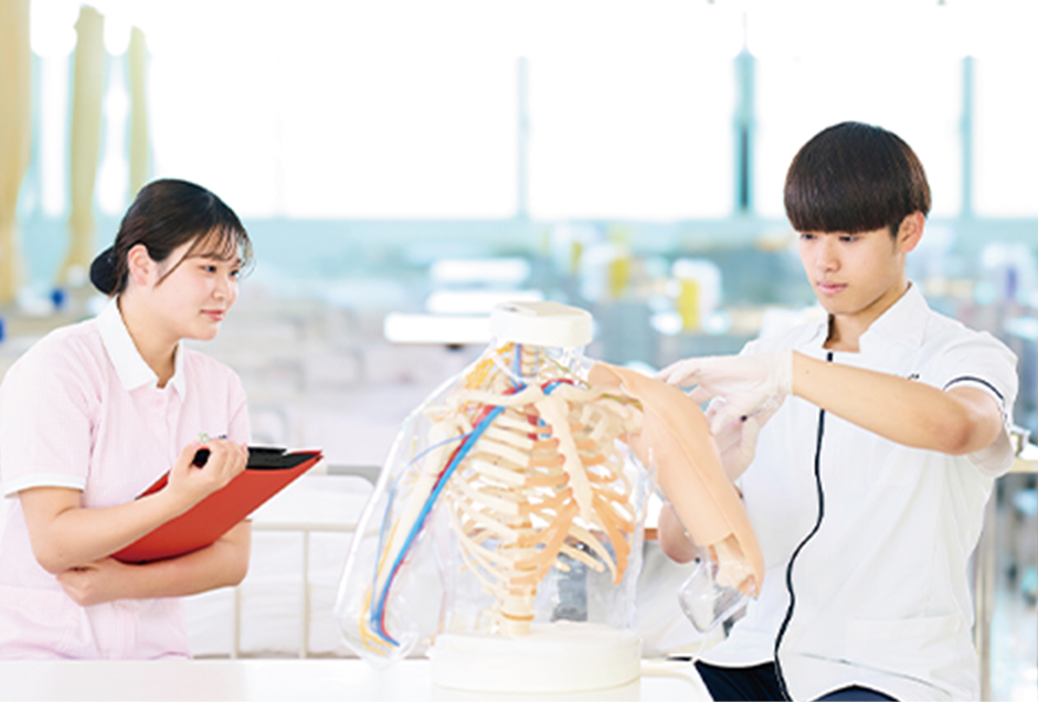 看護学部の様子