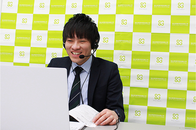 オンライン個別相談会の様子